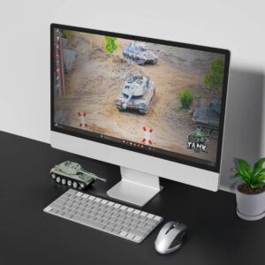 Tiger II & Leopard 2 – Tank Gaming RC Wallpaper